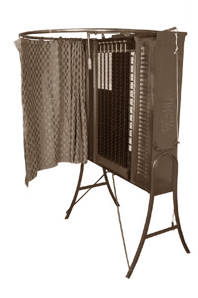 1890 Gillespie Voting Machine 